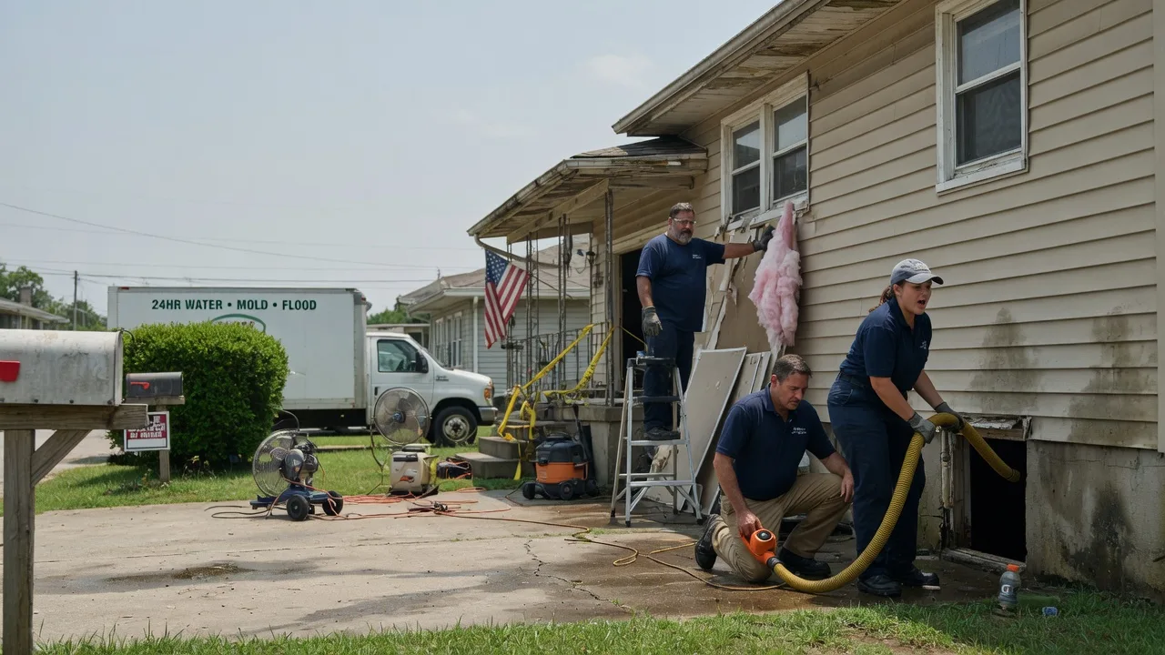 Water Damage Repair in Biloxi, MS near me